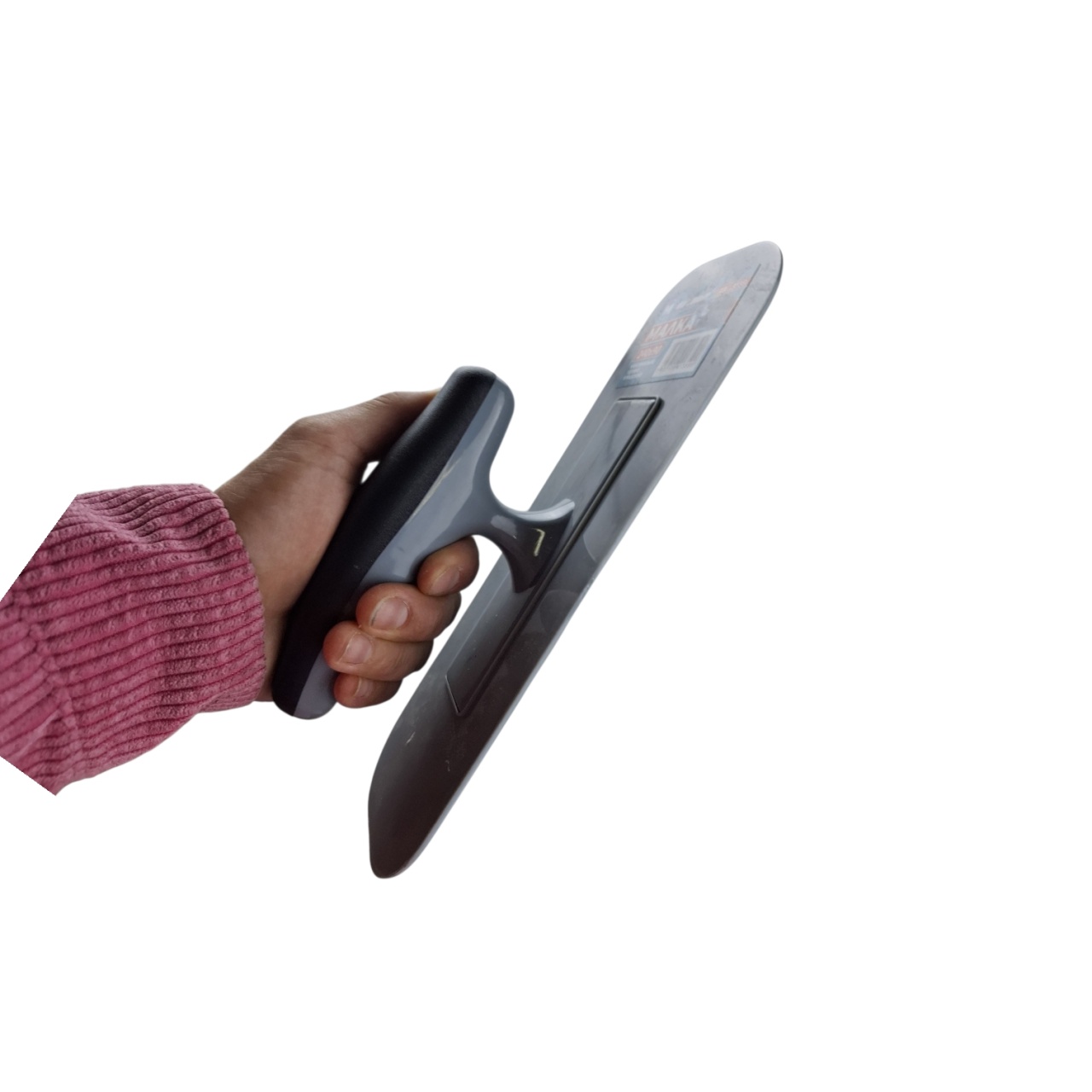 гладилка пластиковая с пластмассовой ручкой,240 мм x 90 мм, "maximum" mx 13599 оптом