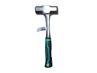 Кувалда литая 2 кг. восьмиугольная с фиберглассовой рукояткой, "MAXIMUM" MX 13087