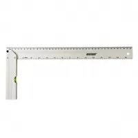 Угольник алюминиевый 400 мм с уровнем,"MAXIMUM" (2578)