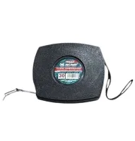 Рулетка измерительная  геодезическая черная с железной лентой, 30 м, "Maximum" MX 11137