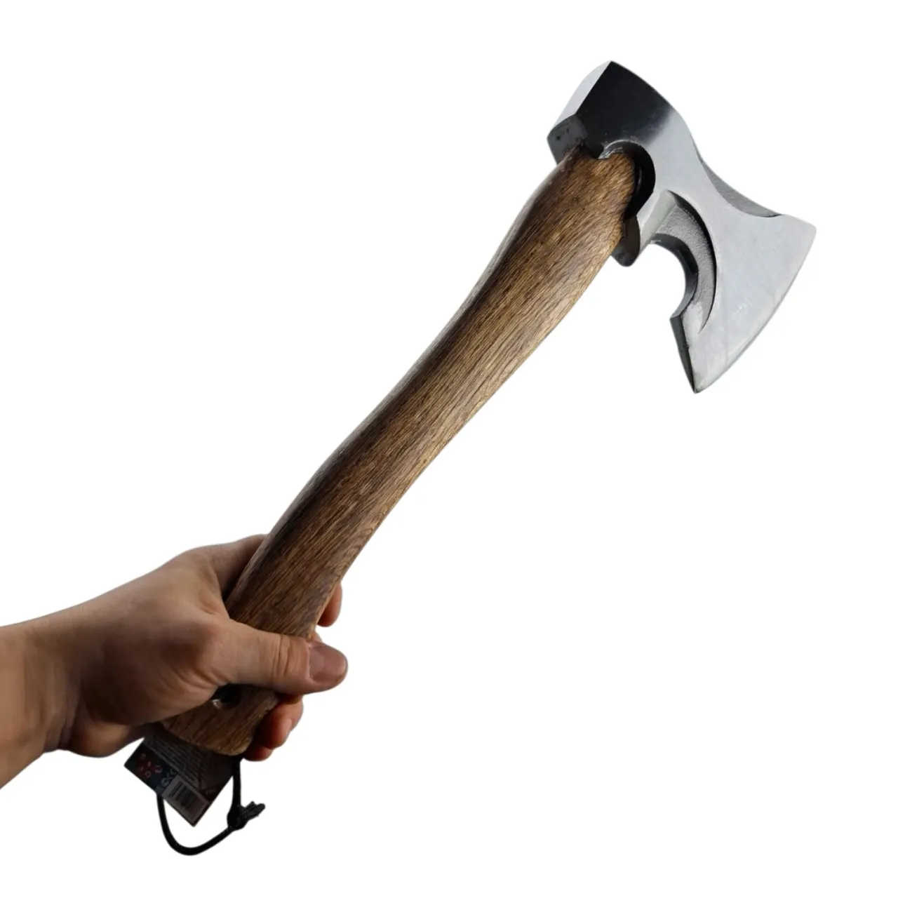 топор туристический с чехлом для лезвия 940гр.,34 см,хром-черный, 022,"maximum" (максимум) mx19188 оптом